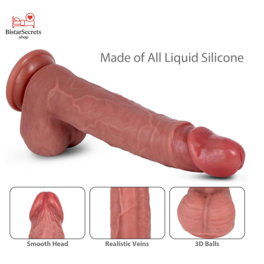 7 Inch Ultra Soft Thick Anal Dildo in Pakistan