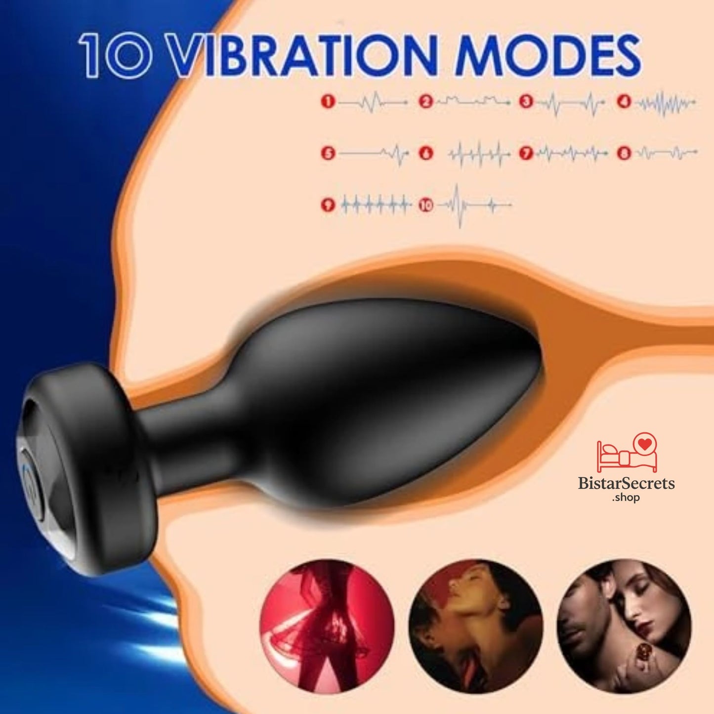Butt Plug Vibrator Full Options
