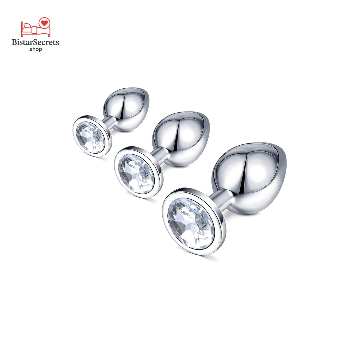 Lovehoney Jewelled Metal Butt Plugs