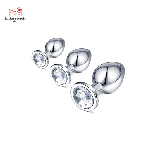 Lovehoney Jewelled Metal Butt Plugs