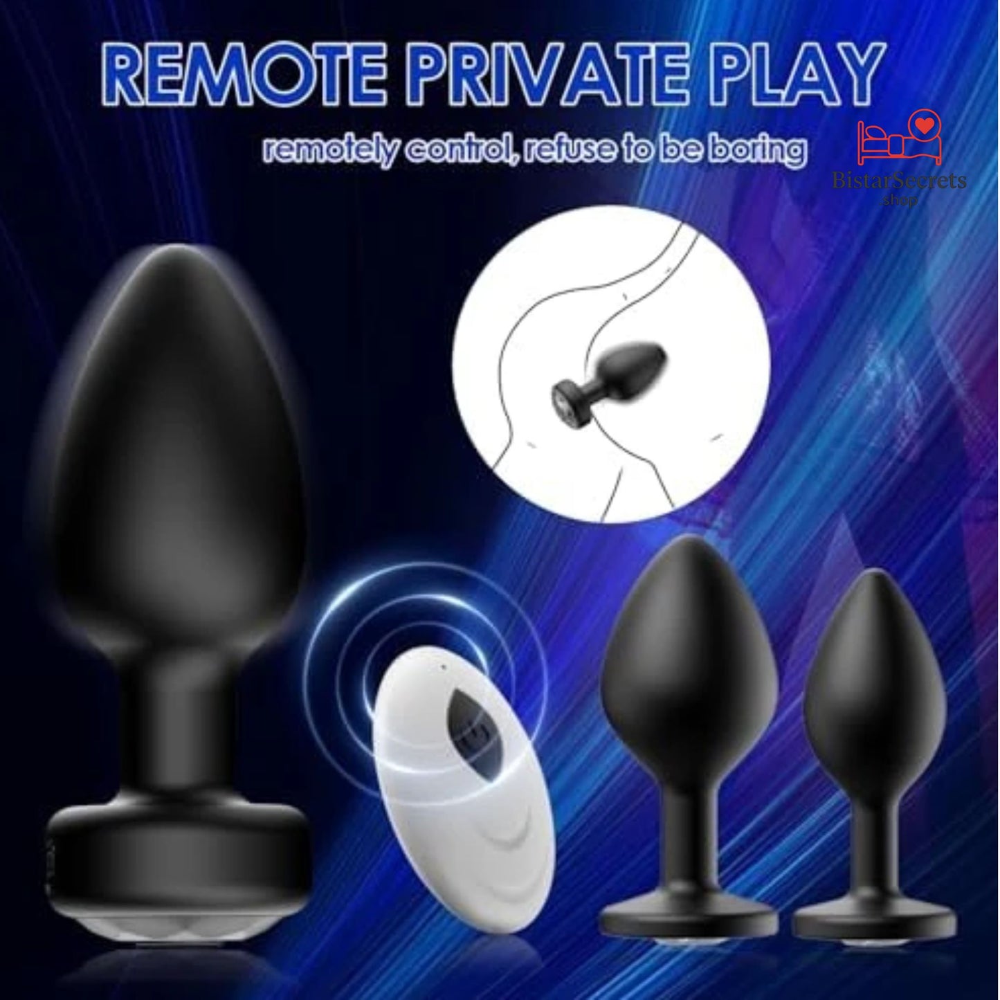 Butt Plug Vibrator Full Options